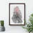 Colour of the Tree in Abstract - Picture Frame Graphic Art Print-55684830-55684828