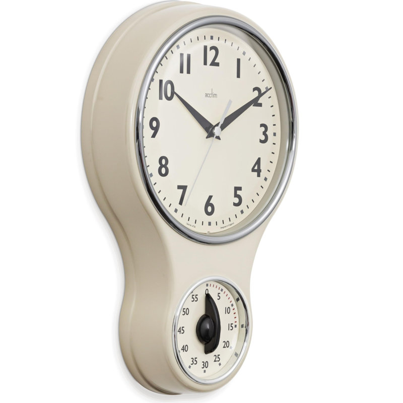 Wall Clock, Cream