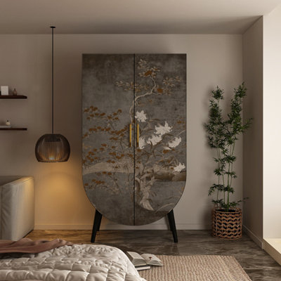 Medieval Painted Wardrobe