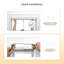 Mini stores occultant sans fenêtre pour fenêtre d'intérieur Zimjaho No Drill - l 30 po x H 48 po-133228763-133228789