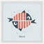 Pisces - Single Picture Frame Print-1485172738