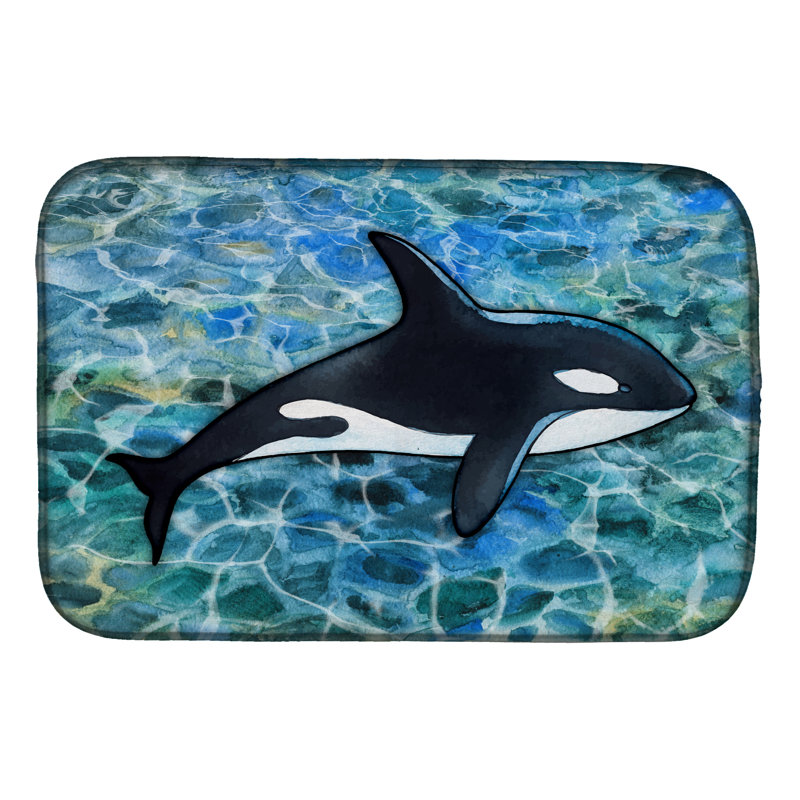 Tapis de séchage killer baleine