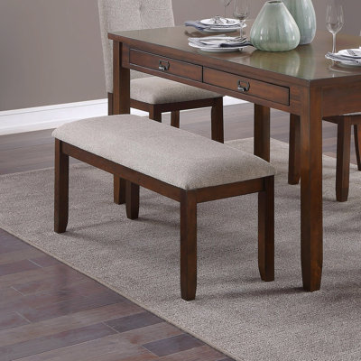 Banc de chenille foncé 1pc