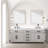 Laurel 84 in W x 22 in D Double Bath Vanity Top-82319310-82319311