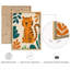 Safari Jungle Animal, ensemble de 6 reproductions d'art encadrées par des animaux-119347185-119347184