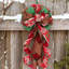 Couronne de sapin de Noël, couronne d'arbre de Noël, décoration d'arbre de Noël pour décorations d'arbre de Noël, décoration de Noël, intérieur / extérieur