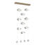 Gatsby 9 - Light Kitchen Island Geometric LED Pendant-1554238050-1554238040