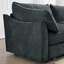 Canapé modulaire en chenille avec 2 repose-pieds et rangement Meneo-115323853