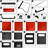 4 LEVEL MULTI PURPOSE TROLLEY FOR DIAGNOSTICS-BLACK+RED