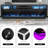 Fireplace TV Stand for TVs Up to 80" with 64" Electric Fireplace, TV Console for The Living Room, LED Light Entertainment Center, Storage Cabinet, Media Console Table-876861063-876861057