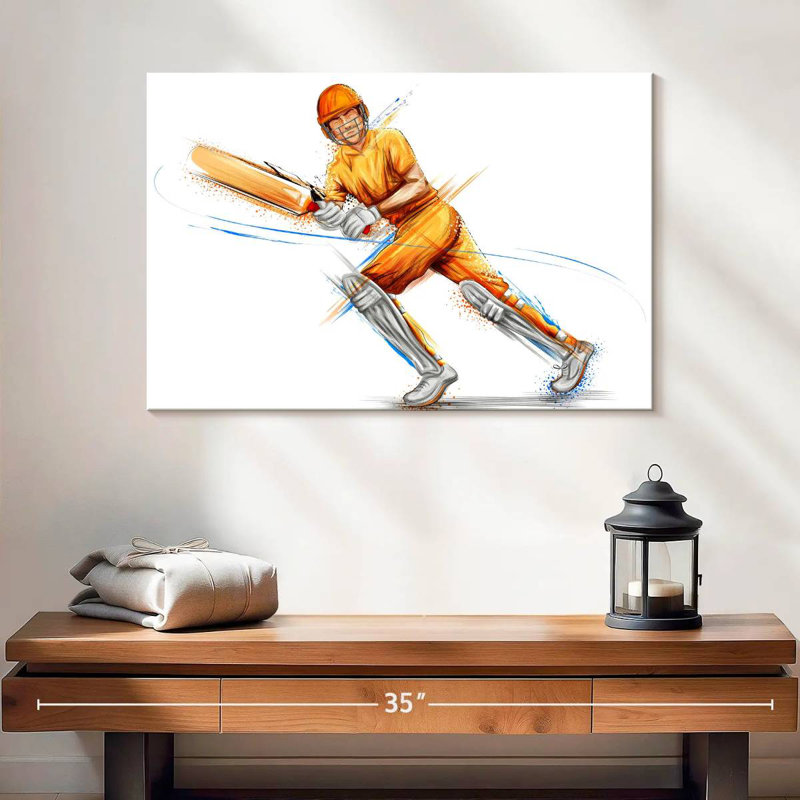Jeu de cricket, H 16 po x l 24 po
