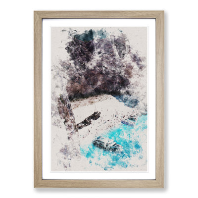 Navagio Beach in Zante Greece Vol.1 - Picture Frame Graphic Art