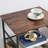 17.3'' W Metal Nightstand