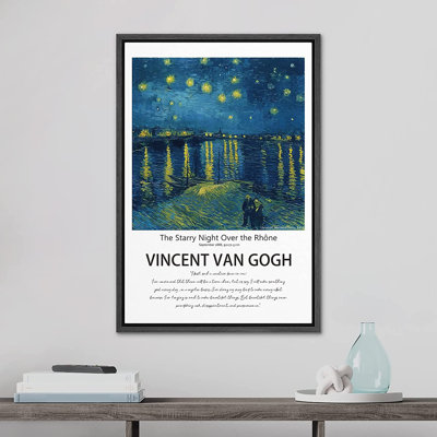 Signe, reproduction d'art sur toile encadrée, Vincent Van Gogh