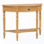 Console demi-lune avec tiroir et tablette-276707847