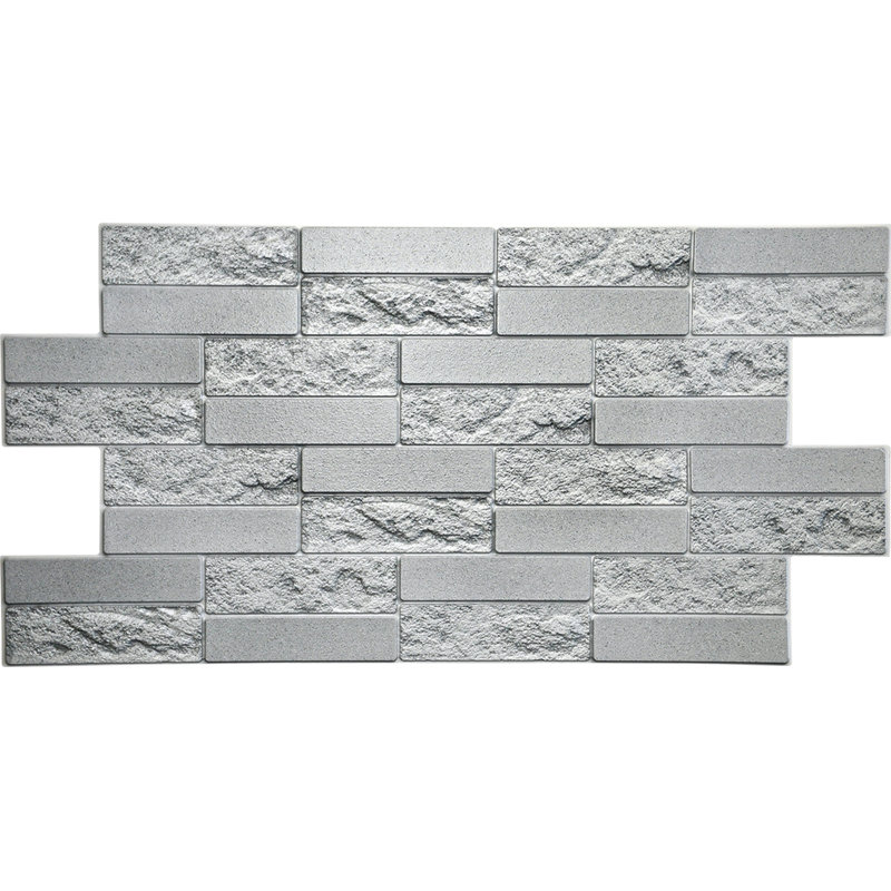 Panneau mural 38 po x 19 po Falkirk, Gris