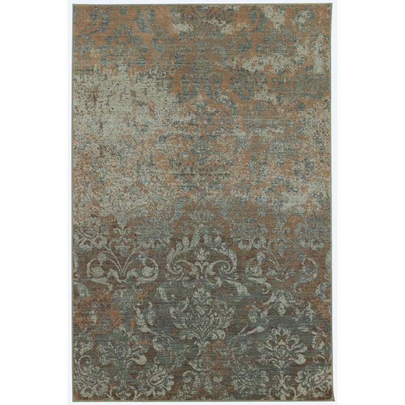 Devan One-of-a-Kind 5'3" X 8'3" Wool Area Rug in Brown