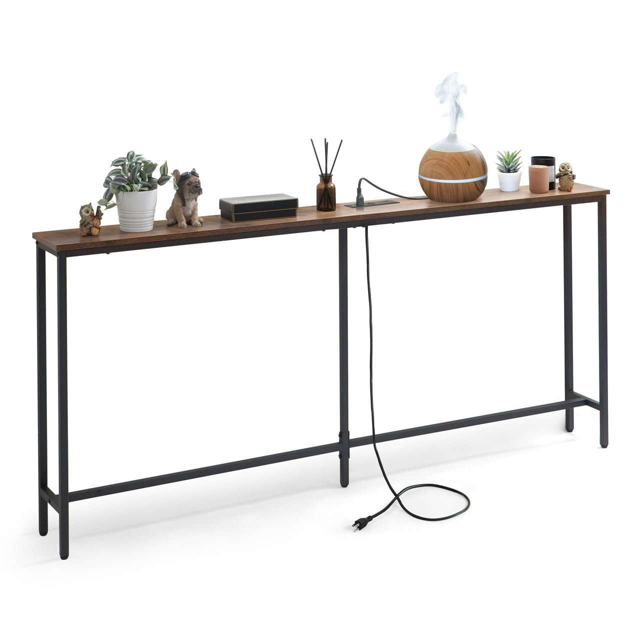 Table With Built In Outlet 17 Stories 70.9