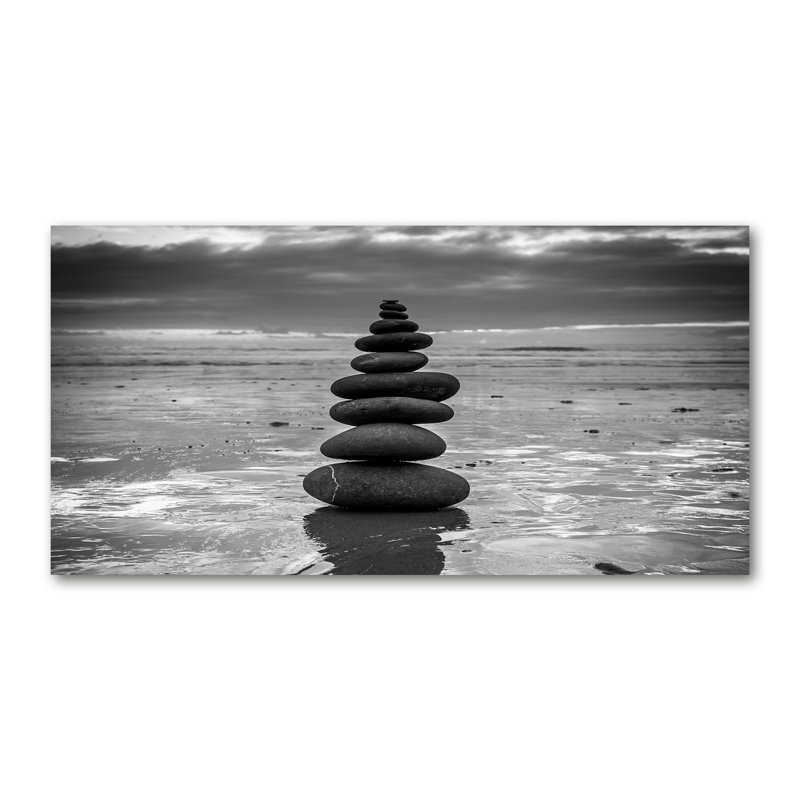 Balance Stones - Wrapped Canvas Print
