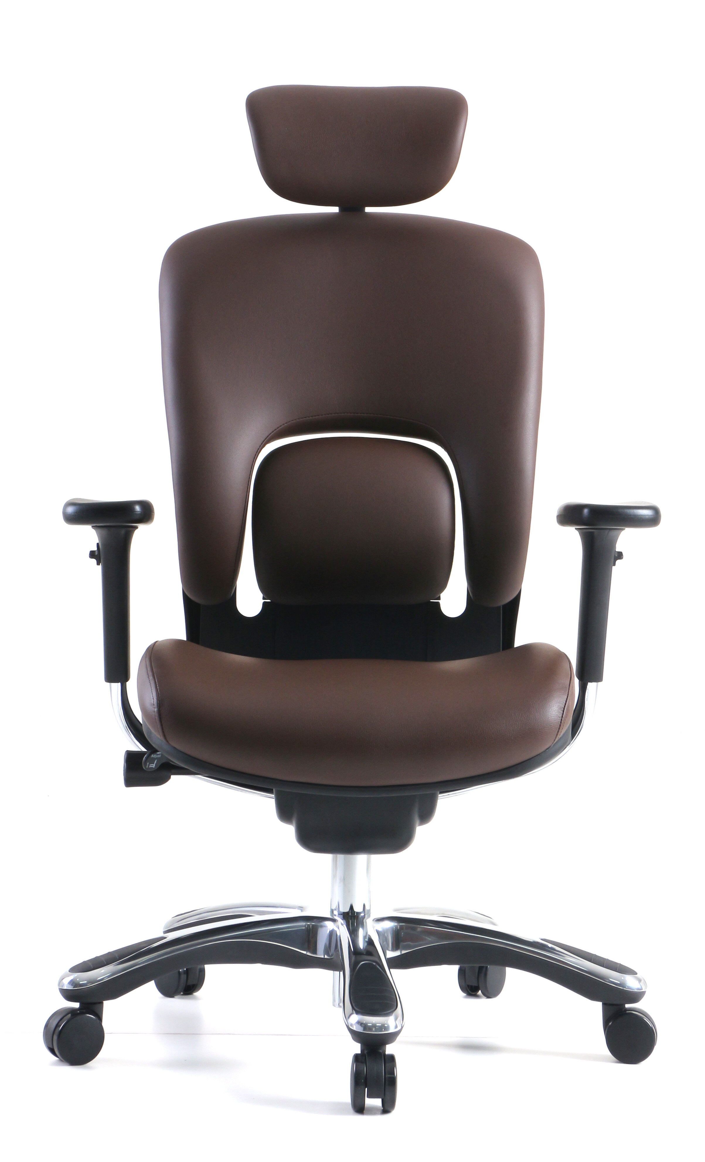 Genuine Leather Executive Chair by GM Seating Ergolux –