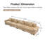 Canapé modulaire surdimensionné de 170 po Cloud-73819841