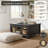 Weston 31.5" Traditional Square Coffee Table with Open Shelf-743965989