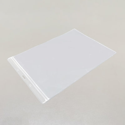 10PK Clear Waterproof Bags A4 Letter Size Sealable Transparent PVC Water Tight Pouch Holder For Document Map Credit Card Driver's License