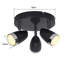 LED ceiling spotlight 3 flame modern 4W warm white 3000K-323650412