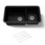 Cairn® 34" L x 18" W Double Basin Undermount with Accessories-27201306