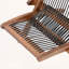 Chaise pliante en bois