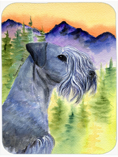 Caroline's Treasures Cesky Terrier Glass Cutting Board