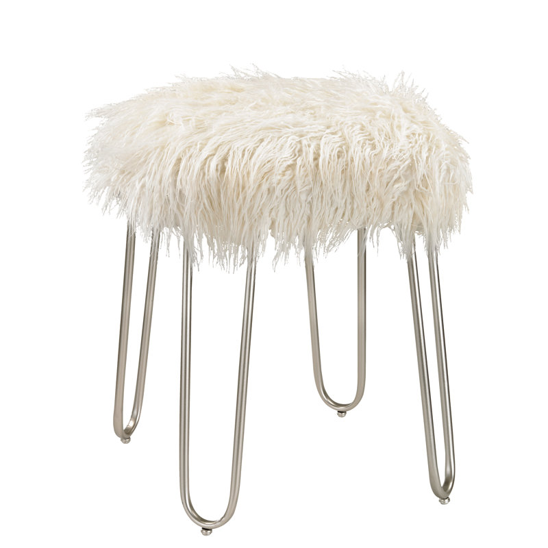 Tabouret de coiffeuse Betty - blanc