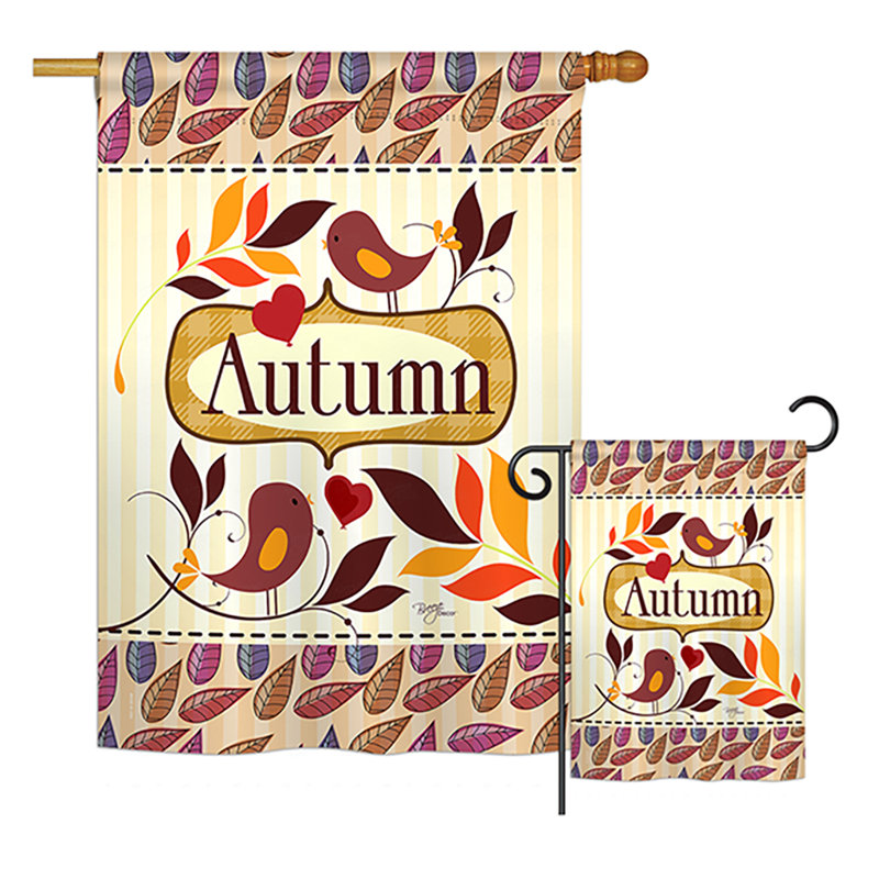 Double Sided Polyester Animal Flag Set