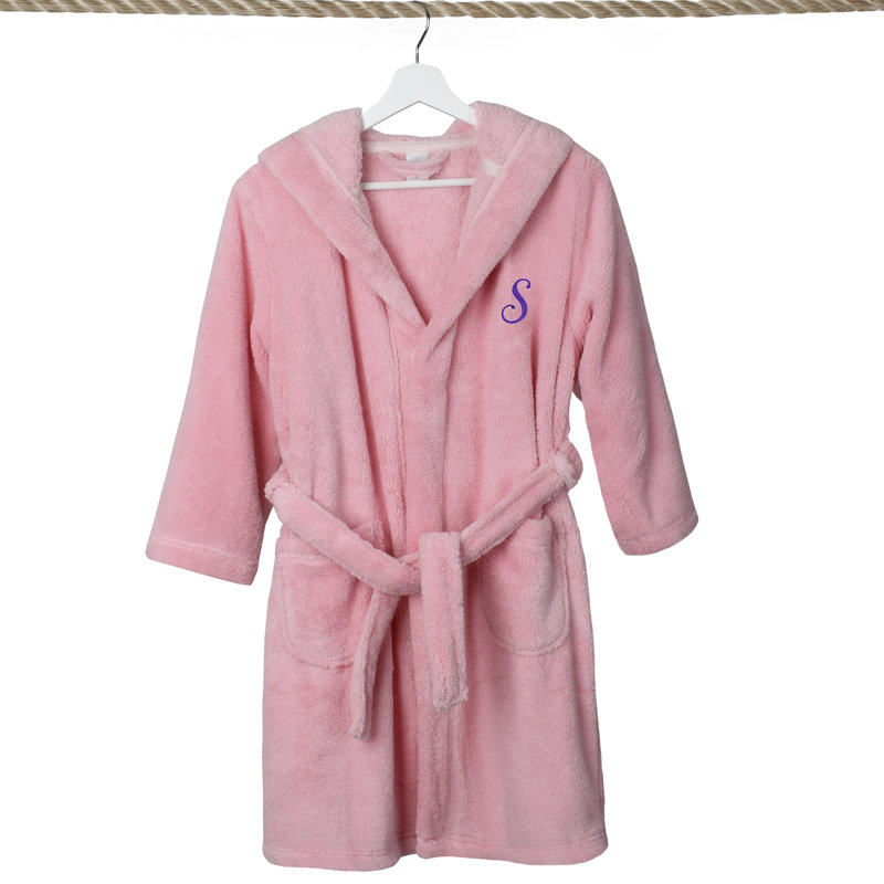 Peignoir à capuche double 100% polyester personnalisé, L, S