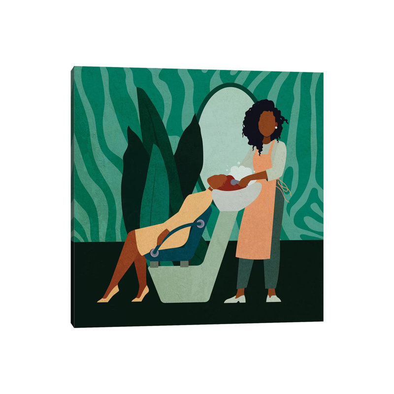 Salon No. 2 by Domonique Brown - Print on Canvas, Wrapped Canvas, 66.04 cm H x 66.04 cm W x 3.175 cm D