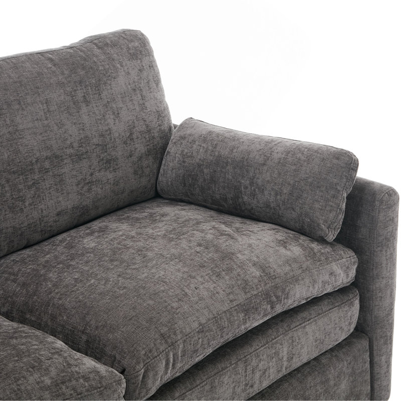 Ensemble de canapé rembourré Cozy, Gris