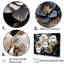 «Gray and Gold Rose Passion I - Roses», ensemble de reproduction d'art mural-107746048-107746054