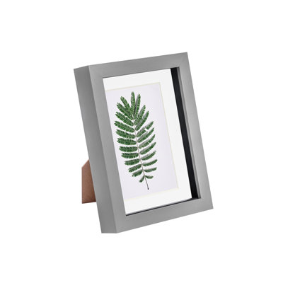 Nicola Spring - 3D Box Photo Frame - 5 x 7" with 4 x 6" Mount