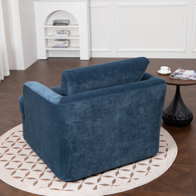 Alameda Velvet Barrel Chair