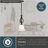 Leanna 1-Light Frosted Glass Bell Pendant-1619452805