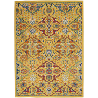 Weirton Floral Indoor Rug