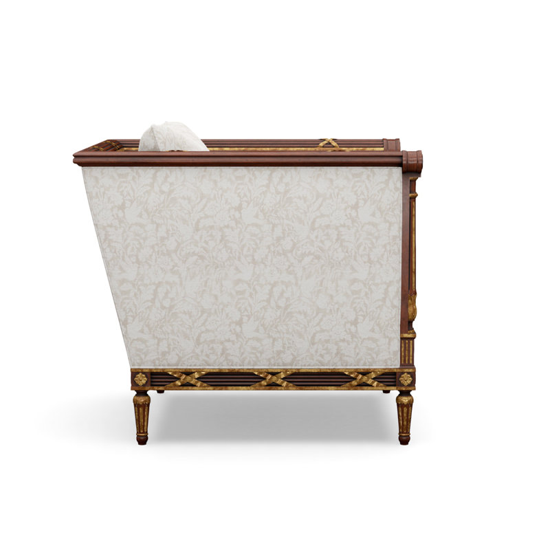The Regent's Visit  Accent Chair, Everly Linen