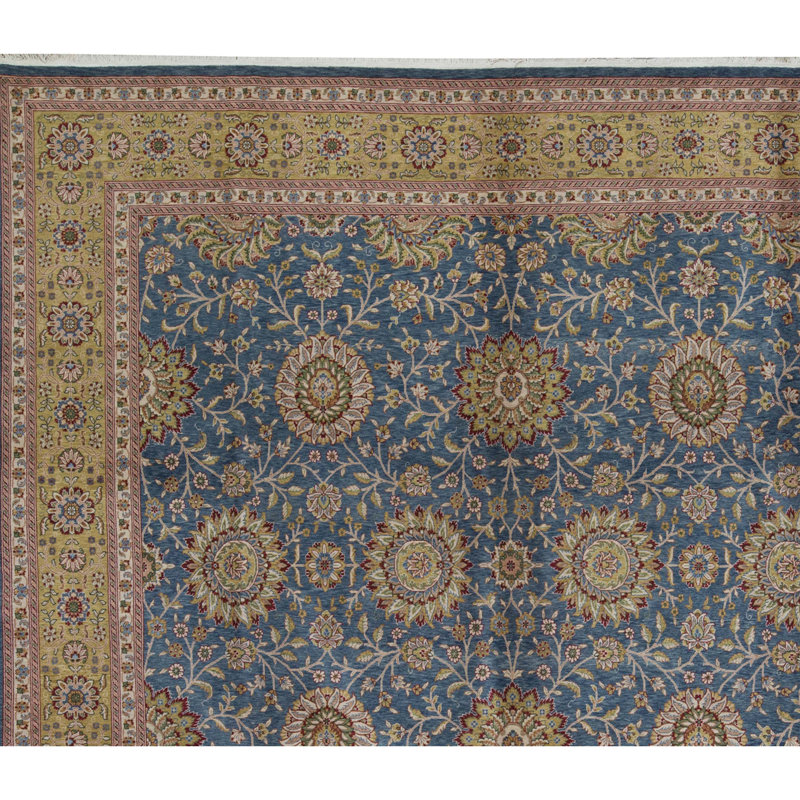 Manchuria One-of-a-Kind Rectangle 11'9" X 14'9" Hand Knotted Area Rug
