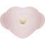 Staub Cast Iron 1.75-Qt Heart Cocotte - Peony Pink