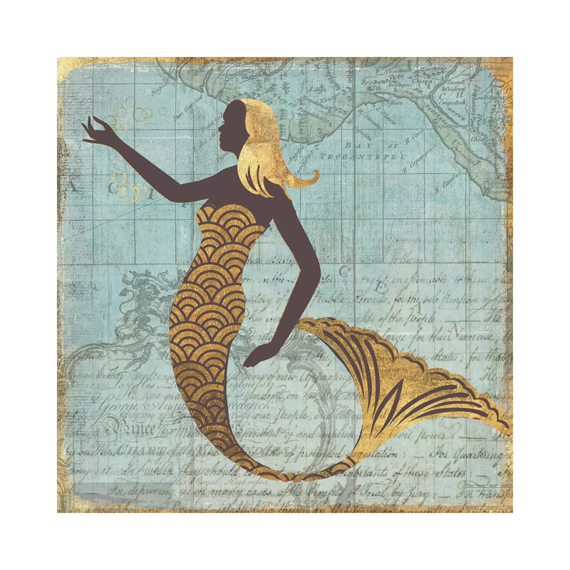 Nautical Beauty by PI Galerie - Wrapped Canvas Print, 30.48 cm H x 30.48 cm W