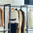 Versatile Freestanding Wood Closet System With Sturdy Metal Frame