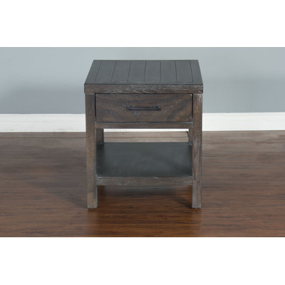 Portville End Table with Storage