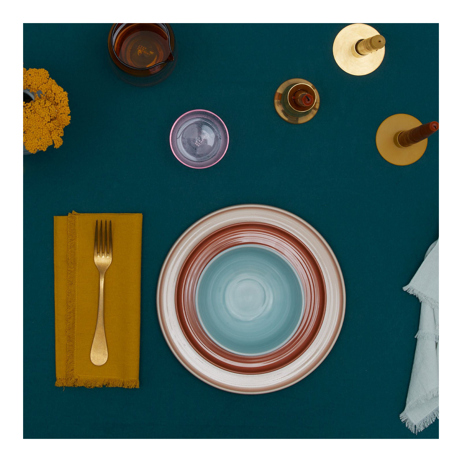 Essential Tablecloth, Peacock