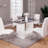 Glass Top Dining Table