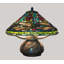 Lampe de table libellule Tiffany